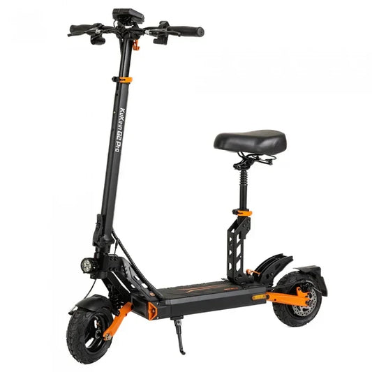 Hulajnoga elektryczna KuKirin G2 PRO Wersja Ulepszona 2024 - Silnik 600W 15.6Ah Opony 9 Cali 45km/h – Czarna Pomarańczowa - Dostawca